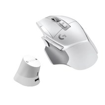 로지텍코리아마우스(G502xLIGHTSPEED)충전세트, 화이트 세트
