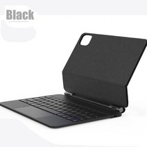 가성비 ASH Magic 키보드 케이스 iPad Air 5 10.9 2022 4 Pro 11 18 폴리오 터치 패드 백라이트 트랙 마그, 03 IPad Pro 11-2018, 02 검정
