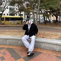 남자 남녀공용 무지 기모 오버핏 커스텀 후드티