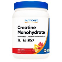 Nutricost Creatine Monohydrate 뉴트리코스트 모노 크레아틴 500g