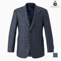 인디안 BRUNO BAFFI 배색 체크 투버튼 자켓__MACFFWS2321