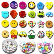 [또르르] 통포장 꽃단추 이쁜단추 단추 단추놀이 인형단추 9999EA, 쿠팡 통 나무단추 개구리, 쿠팡 본상품선택