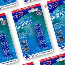 철공자 브이텍 파워픽스 다용도 강력 에폭시 접착제 초강력 만능 금속 본드 타일 퍼티 보수제, 대, 3개입