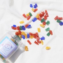 갓샵 HAGT 비누만들기 키트 세트 [DIY 젤리곰 & 꼬마공룡 곰젤리 미니 휴대용 비누 만들기], 젤리곰 키트