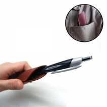 인조가죽펜케이스 1개-색상랜덤발송 만년필파우치만년필파우치 직장인필통 작은필통 슬림케이스 휴대용필통, 본상품