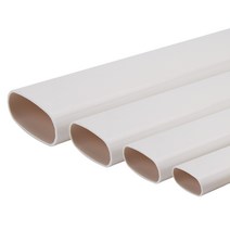 선홈통 PE이주벽관 상자 물 홈통 스텐 지붕물받이, 75 편관 1미