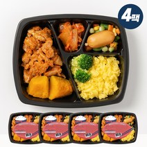 저탄고지 다이어트 식단도시락 냉동반찬 4종 4팩 세트, 소불고기 4팩