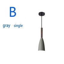 식탁등 팬던트 주방 인테리어 부엌 포인트 led 등 조명 카페 북유럽 현대 램프 미니멀리스트 간단한 여러 가지 빛깔의 램프 3 헤드 식당 커피 바, 푸른