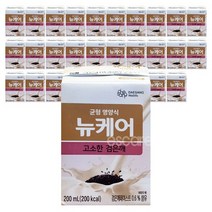 뉴케어 고소한 검은깨 30팩(리뉴얼)(빨대) 일반 환자 건강식 영양식, 200ml, 30개