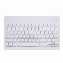 무선 블루투스 키보드 마우스 레노버 패드 프로 탭 2 3 4 8 10 플러스 M10 FHD P12 P11 P10 P8 E7 E8 E10 요가 도서 10.1 태블릿, Arabic Layout, White