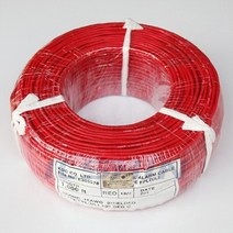일신전기조명 소방감지선 TSP UL1424 AWG18 적색 1P 케이디 300M, 1개