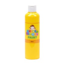 키즈 핑거페인트250ml 낱색 핑거페인트 물감놀이, 하늘