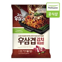 [풀무원] 우삼겹 김치볶음밥 2인, 1개 (2인분)