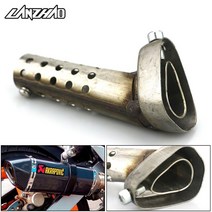 42 45 48mm 오토바이 배기 파이프 머플러 소음기 db 킬러 for akrapovic yoshimura laser ixil sc project m4 ar 슬립온 파이프, 1개