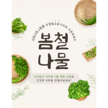 봄나물 봄나물모음전 거문도해풍쑥 냉이 달래 자연산머위순 두릅 눈개승마, 가평두릅(150G)