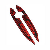 오더봇 혼다 pcx125 150 알루미늄 튜닝 발판 미끄럼 방지 2018 이상, 레드, 1개