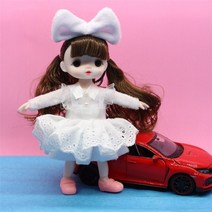 구체관절인형 마론 구관 인형 17cm 공주 bjd 112 패션 귀여운 키 가방 가방 펜던트 13 움직일 수있는 관절 3d 눈 생일 선물 완구 407, 8