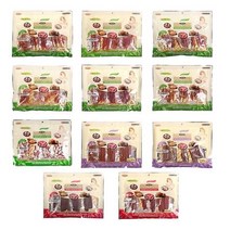 강아지 간식 대용량간식 11종(300g-1박스/40개입), 오리연어포, 40개입