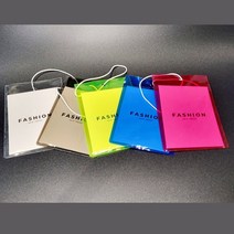 옷 의류 라벨 택 끈 포켓 상품 태그 행택 85mm 랜덤1P