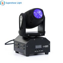 미니 LED 10W 자리 빔 이동 헤드 라이트 Lyre DMX512 무대 조명 스트로보 스코프 홈 엔터테인먼트 전문, 한개옵션1, 02 AU 플러그