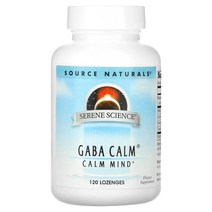 소스내추럴스 GABA 캄 박하 로렌지 120개, 5병