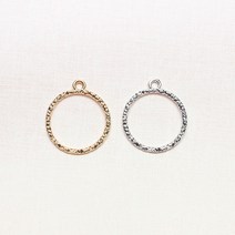 레진아트/프레임악세사리/보헤미안스타일 원형메달, _11064_은색
