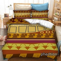 호주양모이불 호주산 울컴포트 Phechion 호주 패턴 이미지 3D 인쇄 침구 세트 이불 커버 베개 원피스 K496