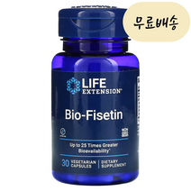 라이프익스텐션 바이오 피세틴 30개입 [미국 직배송], 1개, 30개