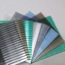 국내생산 SKY LITE 평판형 복층판 렉산 폴리카보네이트 복층PC (6T 10T 16T) (재단무료), 오팔화이트, 2100mm X 1000mm, 16mm