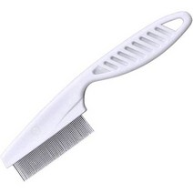 일본직발송 4. SUN GROW 개 고양이용 털 손질 빗 18.5 센티미터 벼룩 진드기를 찾아 가볍고 잡기 쉽, One Size_One Color, One Color