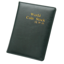 달러북 스크랩북 동전 모으기 앨범 지폐 화폐 수집 미니 책 기념 홀더 미니 페니 보관, 초록