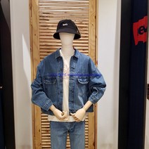 리바이스 [스타필드안성]리바이스 공용 스테이루즈 트러커 데님 자켓 중청(A1988-0000)N