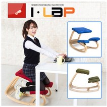 인스토리 아이랩 무릎의자 자세보정의자 기능성의자, 블랙