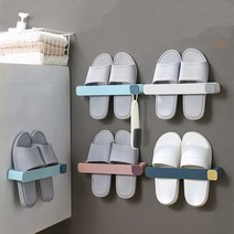 다용도 슬리퍼 실내화꽂이 거치대, 핑크, 핑크