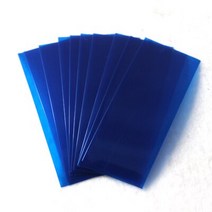 100pcs 18650 배터리 랩 슬리브 PVC 열 수축 튜브 Precut 29.5mm x 72mm 팩 커버 절연 필름 파이프 보호, [11] Orange