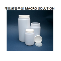 국산 PE 광구병 50ml~500ml HDPE 원형 병 샘플병 플라스틱 통 용기 공병 소분용기, 500ml, 1개