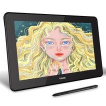 UGEE U1600 디지털 드로잉 태블릿(스크린 포함) 15.4인치 그래픽 펜 태블릿 모니터 HD 디스플레이로 온라인 교육을 설계할 수 있습니다.