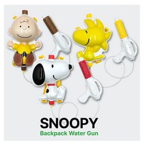 스누피 배낭물총 어린이 가방물총 유아 워터건, 01 스누피 배낭물총-우드스탁