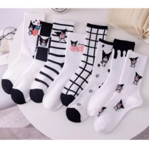 쿠로미 덕후시리즈5종 코튼양말 프리사이즈