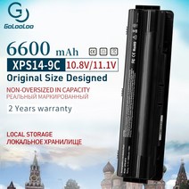 goloo 9 cells 6600mah j70w7 r795x whxy3 새로운 노트북 배터리 Dell xps 14 15 17 l501x l502x l701x l521x l702x, 협력사