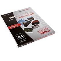 한솔 A4 손코팅필름100mic 손코팅지, 100매입