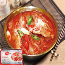 혼술 혼밥 간편식 밀키트 칼칼한 김치찌개 750g(2인분), 김치찌개 750g(2인분)*5
