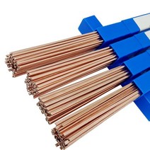용접봉 알루미늄 아크 스텐 알곤 5 pcs 황동 용접봉 인 구리 전극 용접 납땜 60, 1.3x3.2mmx40cm 5개