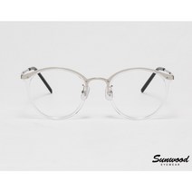 투명화이트 여름 안경테