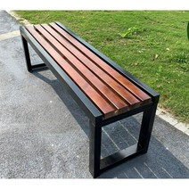 야외 공원 의자 벤치 방부목 나무 1000 1200, 120X40cmX45cm