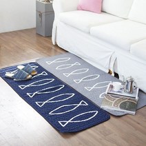 [4월특전]북유럽 주방 싱크대 키친 거실 현관 침실 발매트_367CkY_다판다차차 기획, 쿠팡 물고기자수l그레이