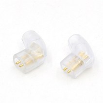 한 쌍 90 도 Westone W4r UM3X UM3RC ue11 ue18 JH13 JH16 ES3 0.78mm 이어폰 핀 플러그 DIY 케이블, 기타 (ae˚) frequ