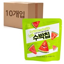 수박상회 리얼 수박칩 영양 간식 과일칩 20g 10봉, 10팩