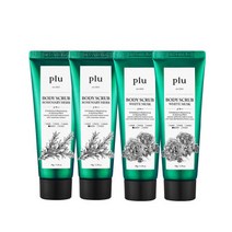 플루 오리지널 바디스크럽 로즈마리 허브 50g x2개 +화이트머스크 50g x2개, 플루 오리지널 바디스크럽 로즈