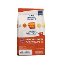 내추럴발란스 LID 연어 고구마 2.4kg 5kg(S입자) 강아지사료, LID연어고구마S입자